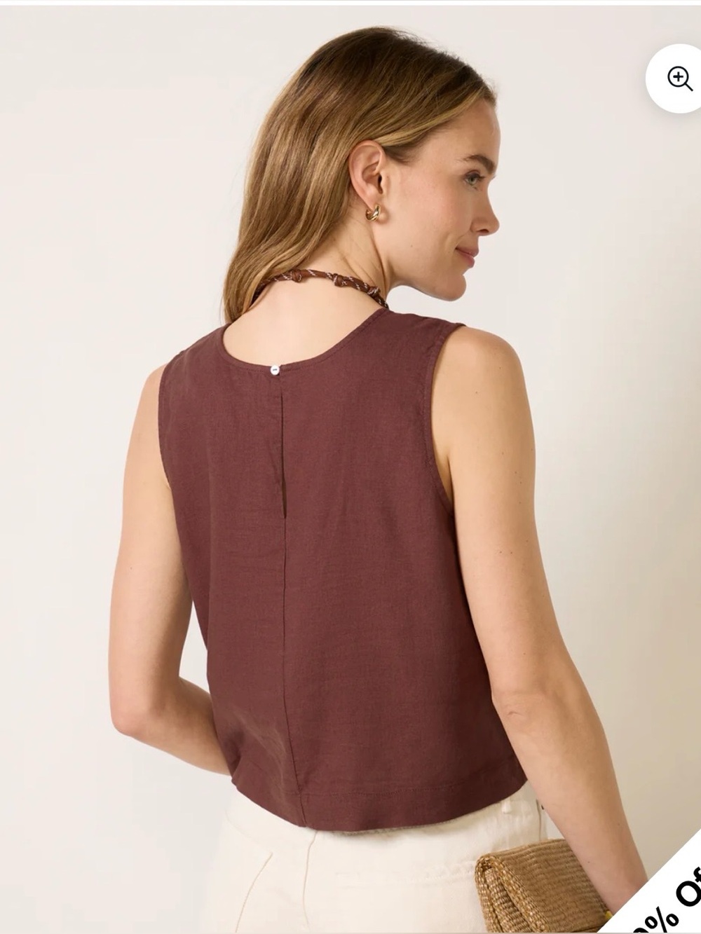 Z Supply Sloan linen blend tank - Picture 2 of 11